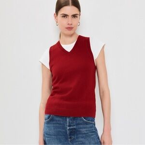 Reformation Reese Cashmere Sweater Tank Top - Flawed